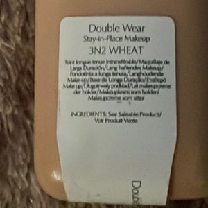 Estée Lauder Double Wear Stay In Place Makeup in shade Wheat 3N2 New Bottle